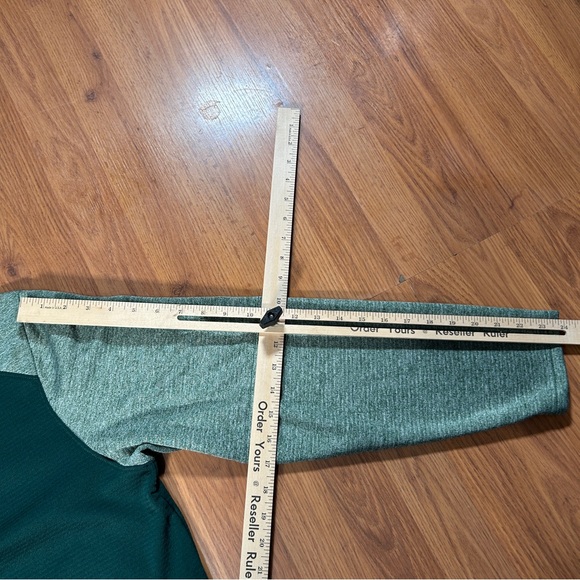 Athletics Stitched Authentic Majestic Thermabase Pullover Mens L - Picture 13 of 14